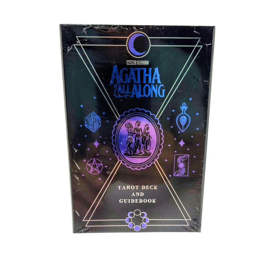 Official Marvel Agatha All Along Tarot Deck & Guidebook Box Set New